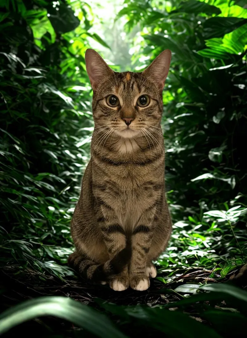 An adult medium-sized female Tabby (Brown / Chocolate) Domestic Short Hair cat named Dove for adoption in Orleans, VT