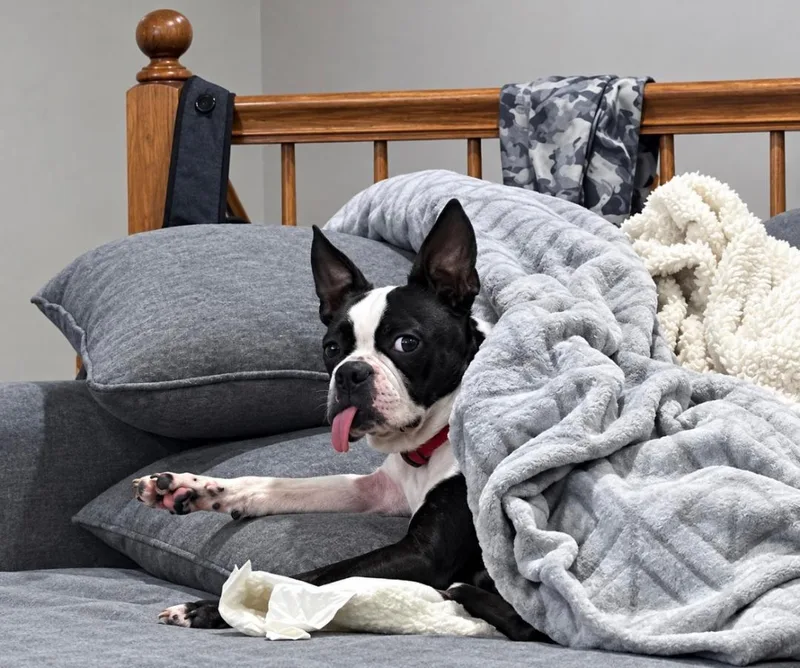 A young small-sized female Boston Terrier dog named Daisy in NE for adoption in Elkhorn, NE