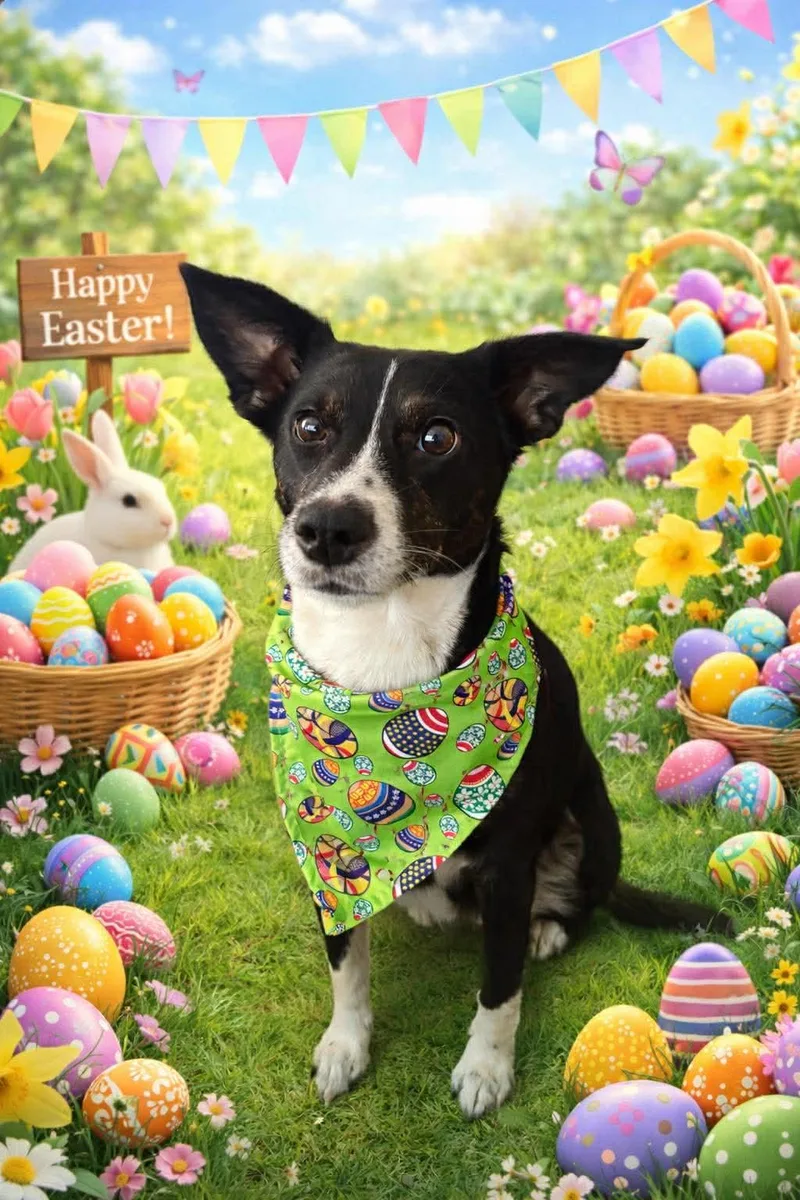 An adult medium-sized female Terrier dog named Scarlett Mama for adoption in Holly Springs, NC