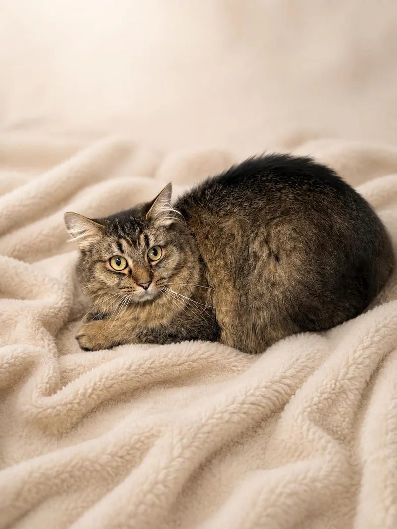An adult medium-sized male Brown / Chocolate Domestic Short Hair cat named Theodore for adoption in Tinley Park, IL