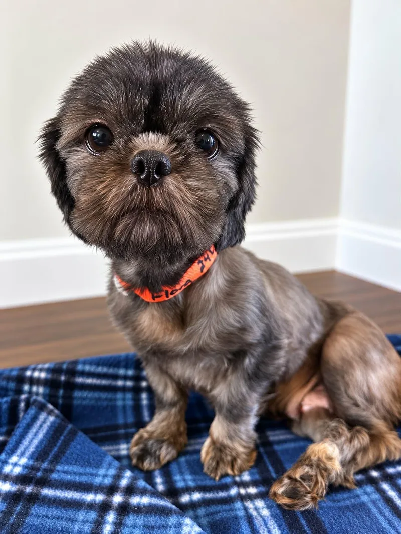 An adult small-sized female Shih Tzu dog named Flora for adoption in Royal Palm Beach, FL