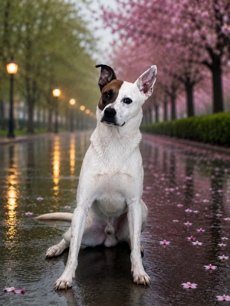 A young medium-sized male Mixed Breed dog named Tex for adoption in Cobden, IL