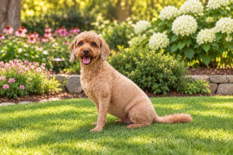 An adult small-sized female Cockapoo dog named Riley Ann for adoption in POTOMAC, MD