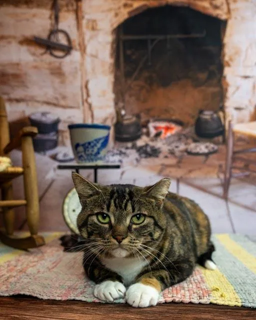 An adult medium-sized female Calico Domestic Short Hair cat named Beatrix for adoption in Lapeer, MI