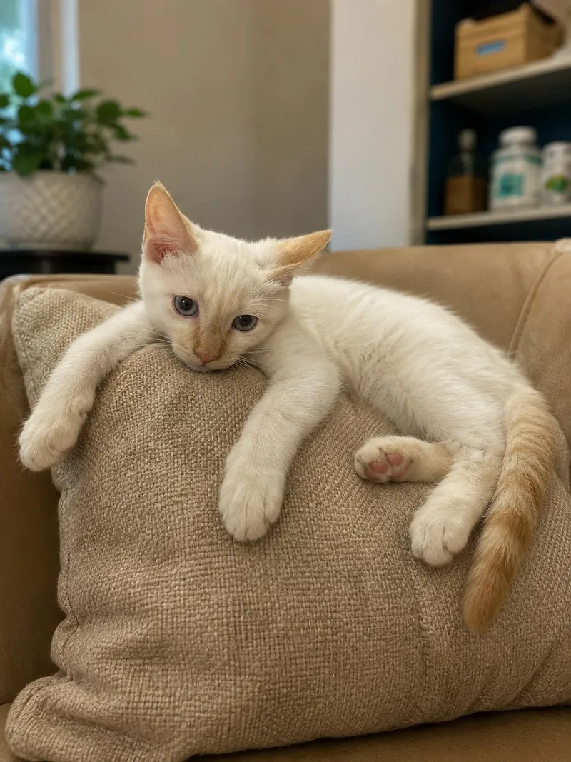 A baby small-sized male Domestic Short Hair cat named Zeus for adoption in Rio Linda, CA