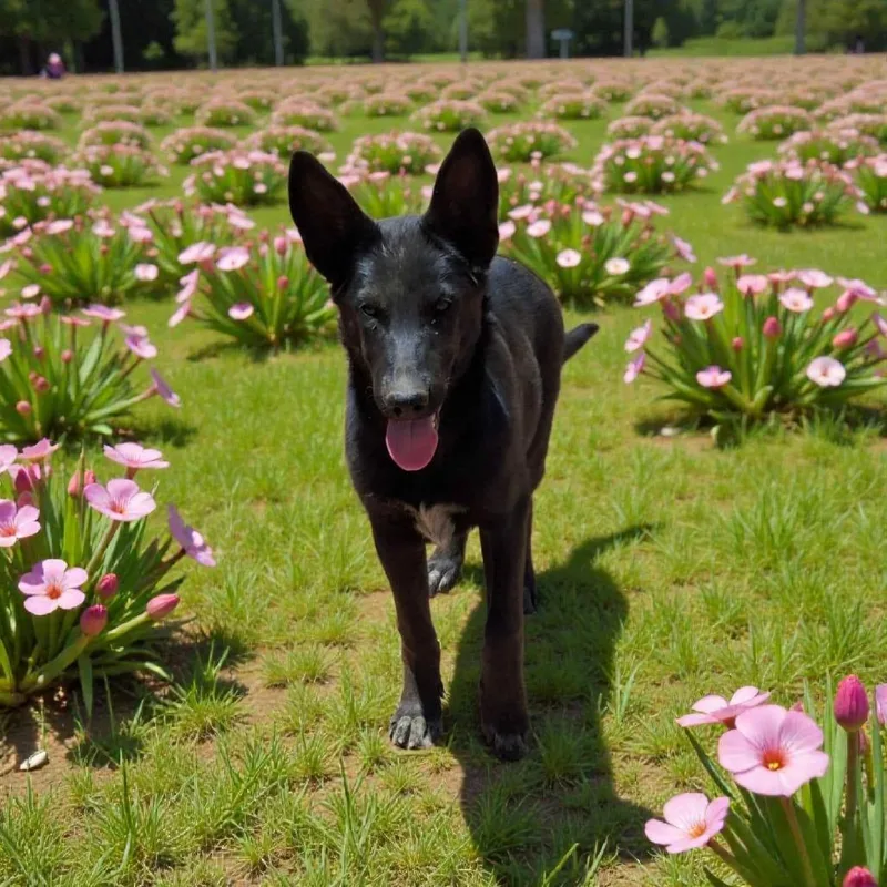 A young medium-sized female Black German Shepherd Dog dog named Kathy for adoption in San Diego, CA