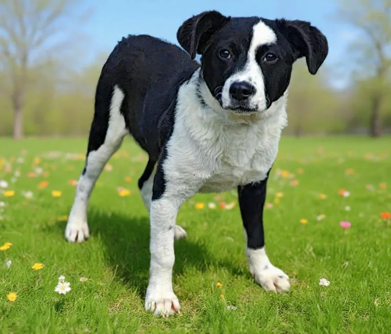 A young medium-sized female Border Collie dog named Punkin for adoption in Royal Palm Beach, FL
