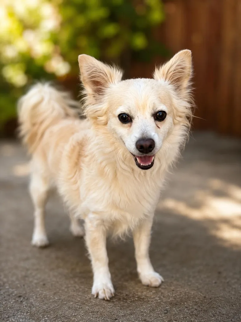 An adult small-sized male Papillon dog named Rico for adoption in Corona, CA