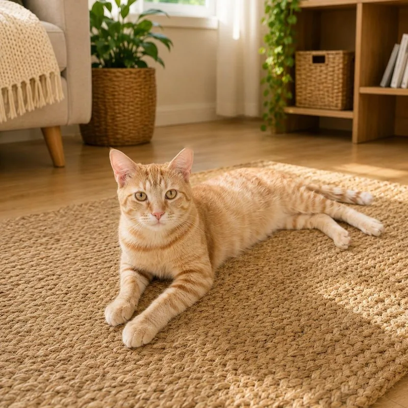 A young large-sized male Orange / Red Domestic Short Hair cat named Buffy for adoption in Boston, MA
