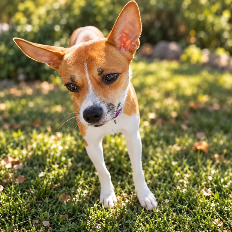 A young small-sized male Yellow / Tan / Blond / Fawn Jack Russell Terrier dog named Rocky for adoption in Uniontown, PA