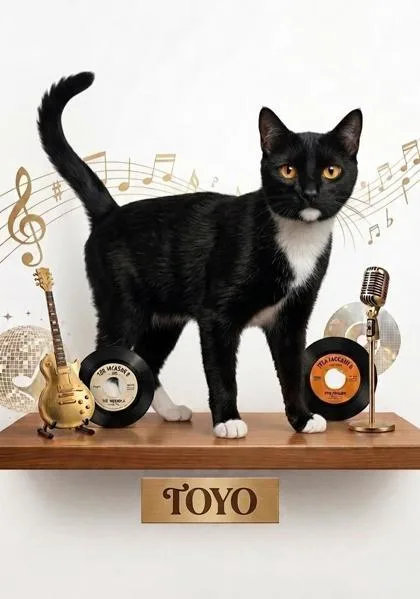 An adult small-sized male Domestic Short Hair cat named Toyo for adoption in Cumming, GA
