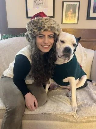 An adult large-sized female Pit Bull Terrier dog named Jewel for adoption in Atlanta, GA