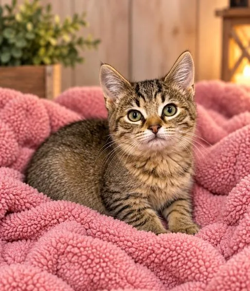 A young large-sized male Domestic Medium Hair cat named Groot for adoption in Lagrange, IN