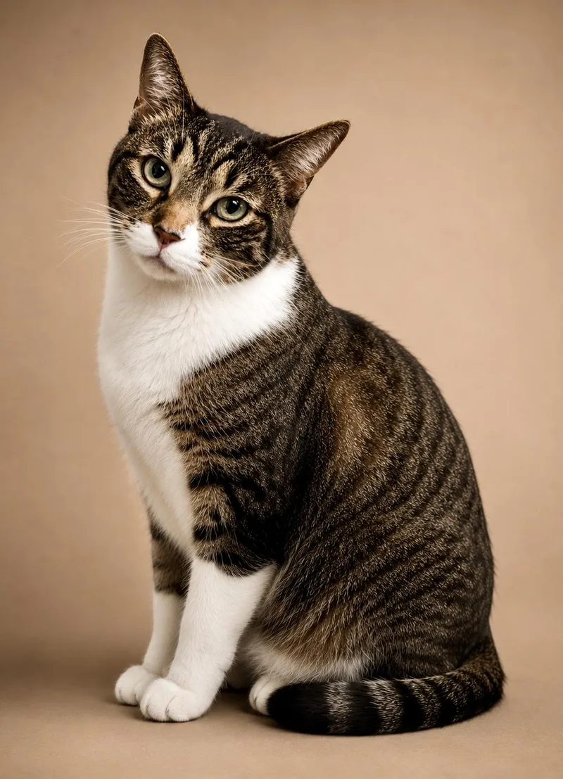 An adult medium-sized male Brown / Chocolate Domestic Short Hair cat named Berringer for adoption in San Juan Capistrano, CA