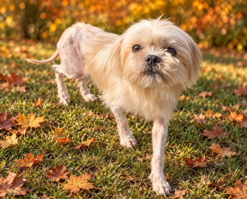 An adult small-sized female Shih Tzu dog named Hannah for adoption in Oakland, MI