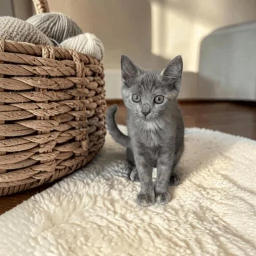 A baby medium-sized female Dilute Tortoiseshell Domestic Short Hair cat named Carnita for adoption in Fort Worth, TX