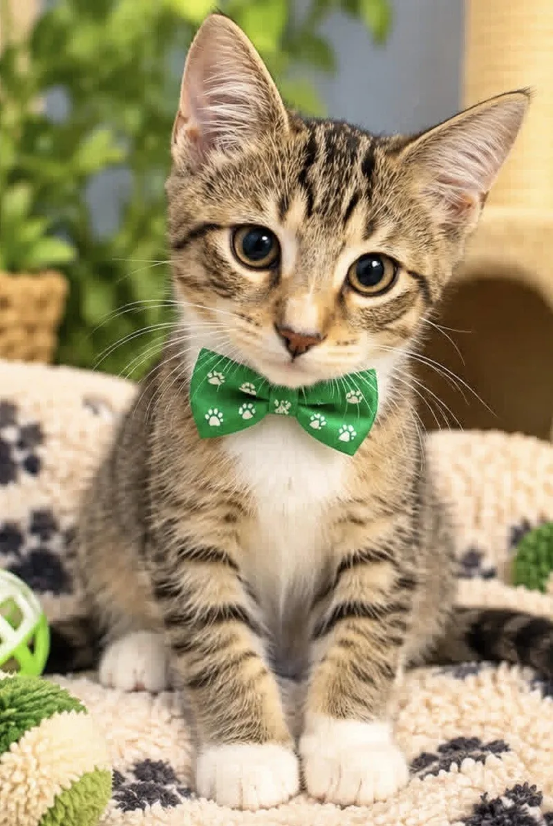 A young medium-sized male Domestic Short Hair cat named Pumpkin for adoption in Margate, FL