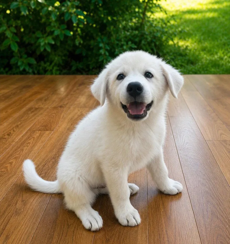 A baby large-sized female Great Pyrenees dog named Beauty Lonestar for adoption in Rockaway, NJ