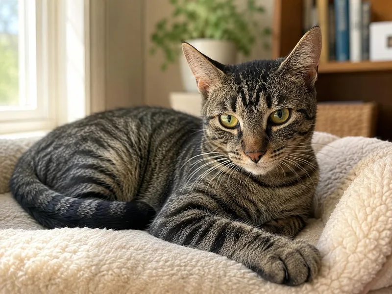 An adult medium-sized male Domestic Short Hair cat named Tiger for adoption in Brick, NJ