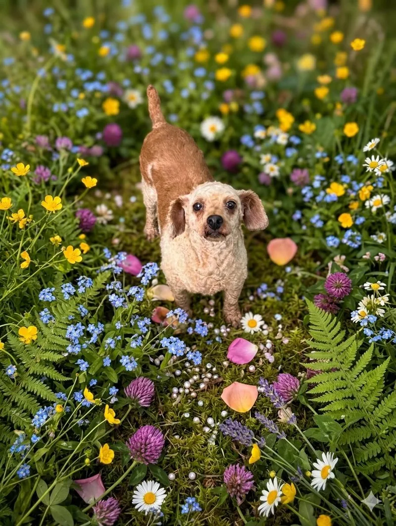 An adult small-sized female Miniature Poodle dog named Zoe for adoption in Hartwell, GA