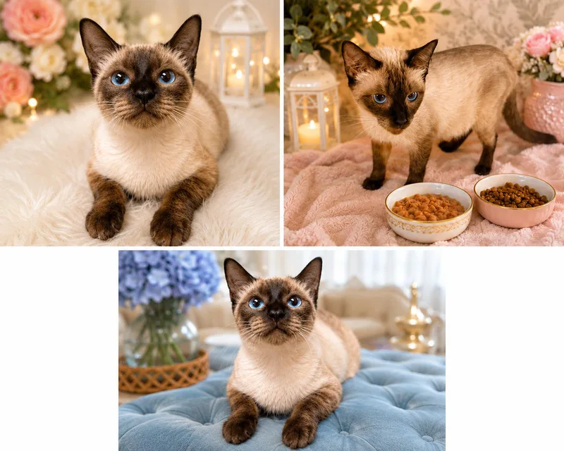 An adult medium-sized female Seal Point Siamese cat named Gemma for adoption in Magnolia, TX