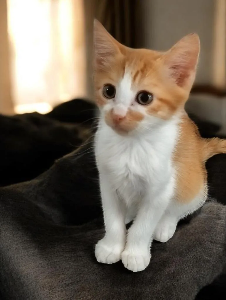A baby medium-sized male Domestic Short Hair cat named Rory for adoption in Richland Hills, TX
