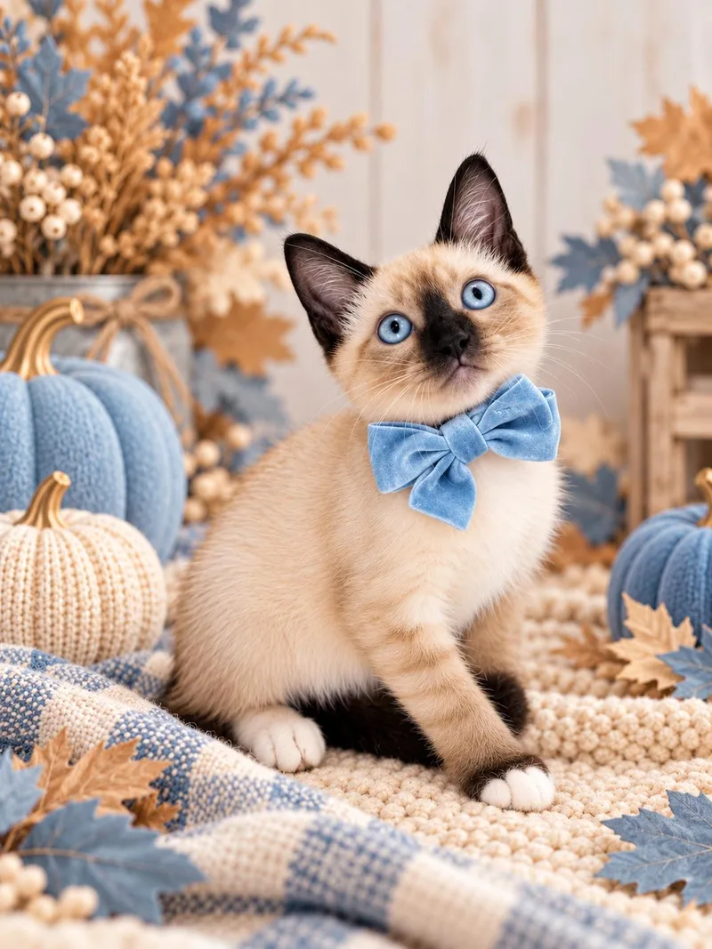 A baby medium-sized male Snowshoe cat named Dreamer for adoption in Tavares, FL