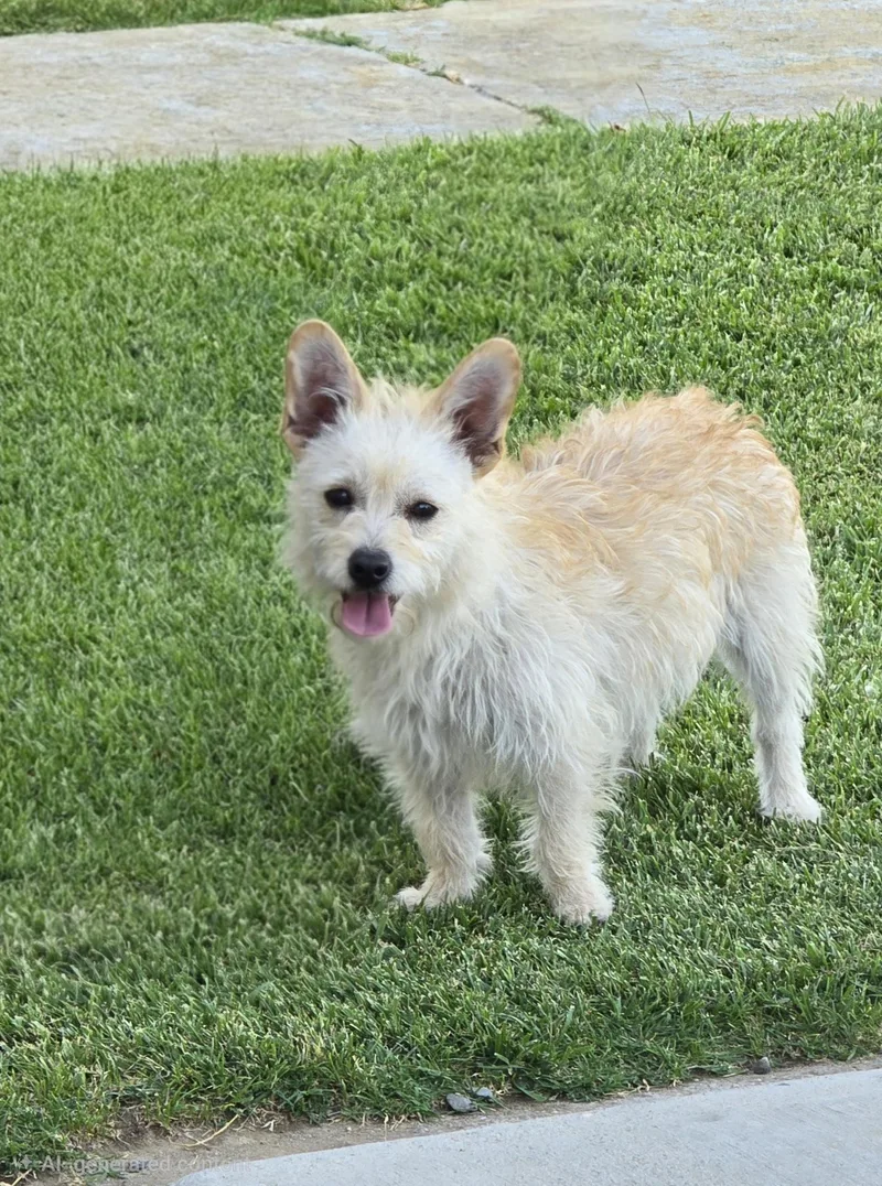 An adult small-sized female Apricot / Beige Terrier dog named Penny for adoption in Tracy, CA