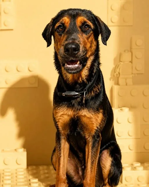 An adult large-sized male Mixed Breed dog named Lego for adoption in Jacksonville, FL