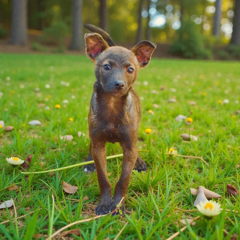 A baby small-sized female Chihuahua dog named Rosita for adoption in San Diego, CA