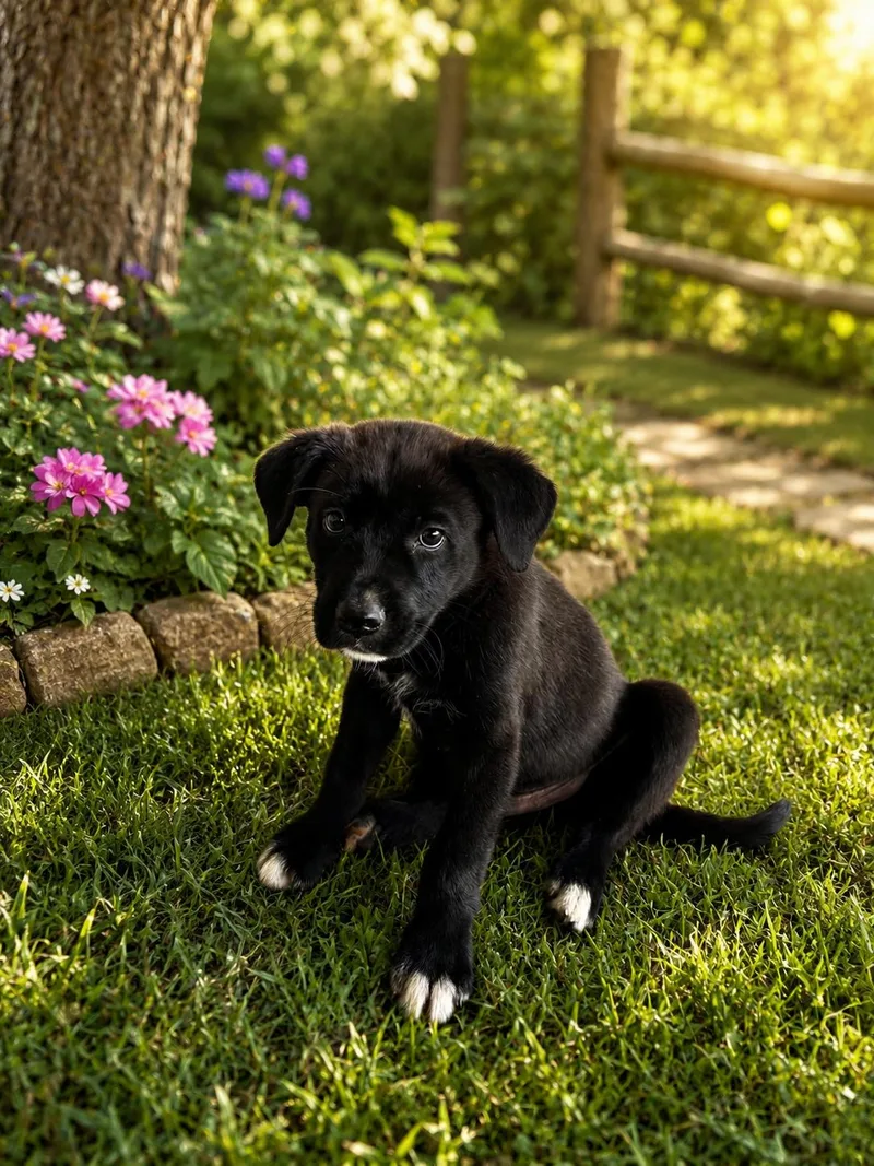 A baby small-sized male German Shepherd Dog dog named Jimmy for adoption in Anabel, MO