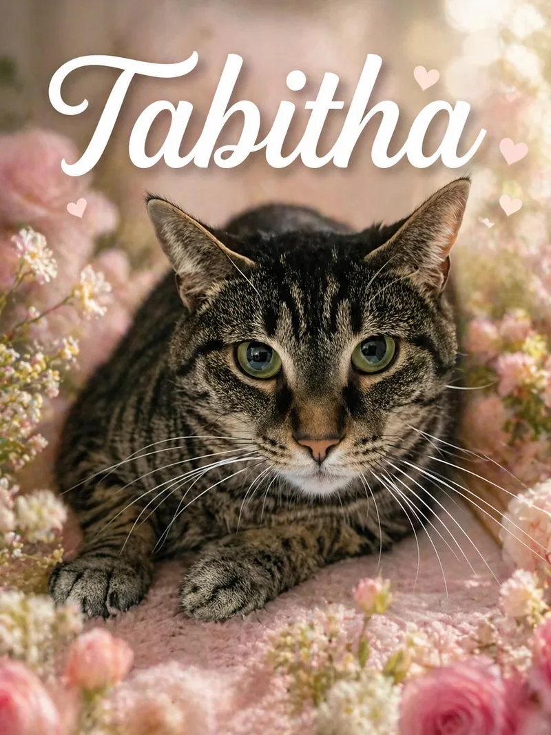 An adult medium-sized female Domestic Short Hair cat named Amelia & Tabitha for adoption in Greenville, DE