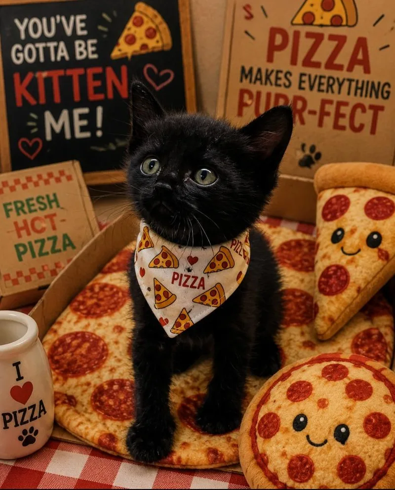 A baby small-sized male Domestic Short Hair cat named Bacon for adoption in Washington Court House, OH