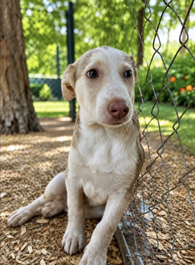 A baby medium-sized male Husky dog named Bobby for adoption in Allen, TX