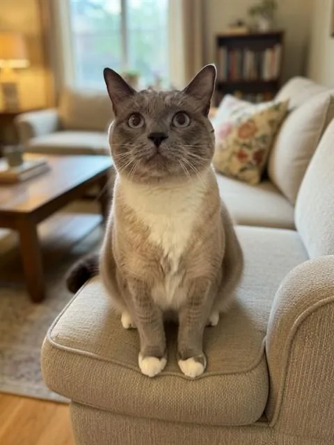 An adult medium-sized female Domestic Short Hair cat named Kat for adoption in Agoura, CA