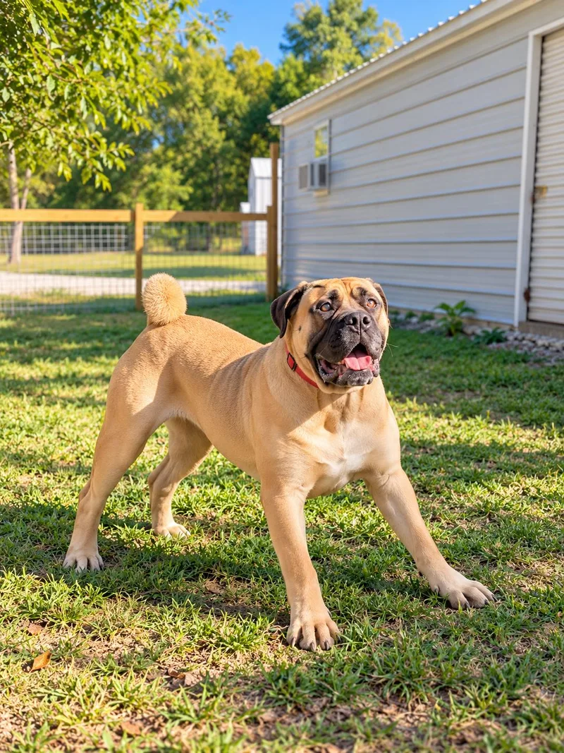 A young large-sized female Mastiff dog named Amanda for adoption in Nashville, TN