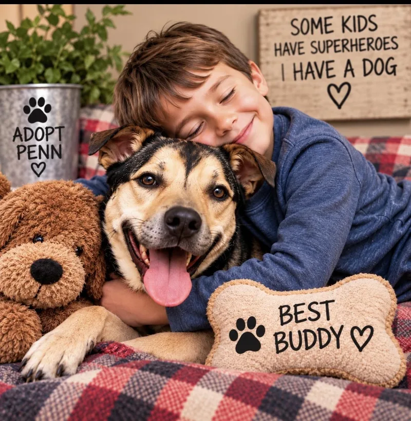 An adult medium-sized male German Shepherd Dog dog named Penn for adoption in CUMMING, GA