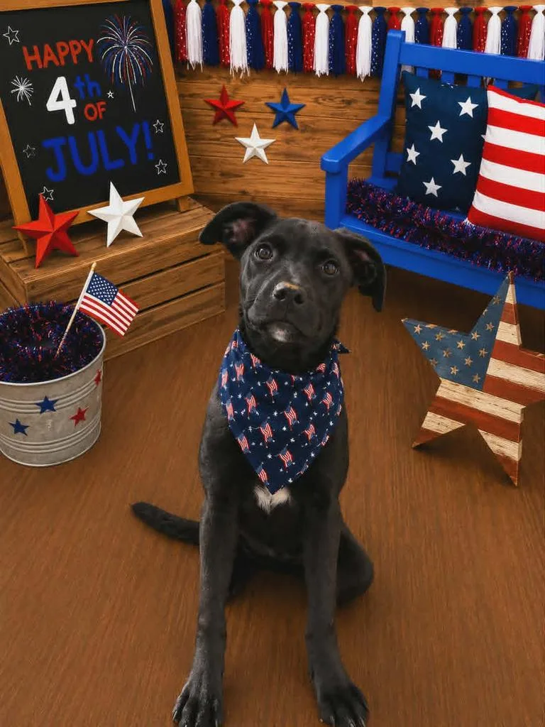 A young medium-sized male Labrador Retriever dog named Albert for adoption in Livingston, LA