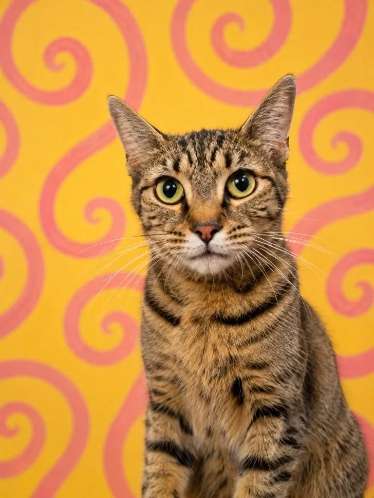 A young medium-sized female Domestic Short Hair cat named Lemonade for adoption in Wauchula, FL