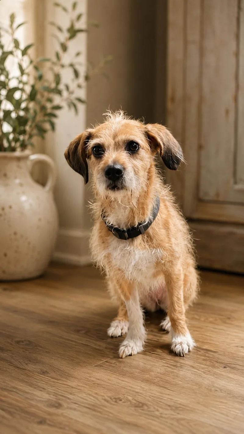 An adult small-sized female Apricot / Beige Schnauzer dog named Victoria for adoption in Hartwell, GA