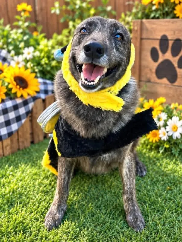 An adult medium-sized male Dutch Shepherd dog named Lucky for adoption in Helotes , TX