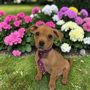 A baby small-sized male Yellow / Tan / Blond / Fawn Chihuahua dog named Orion for adoption in Fort Worth, TX
