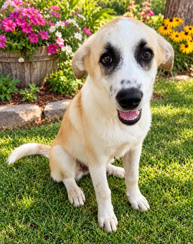 A young large-sized female Great Pyrenees dog named Puppy Karol for adoption in Franklin, TN