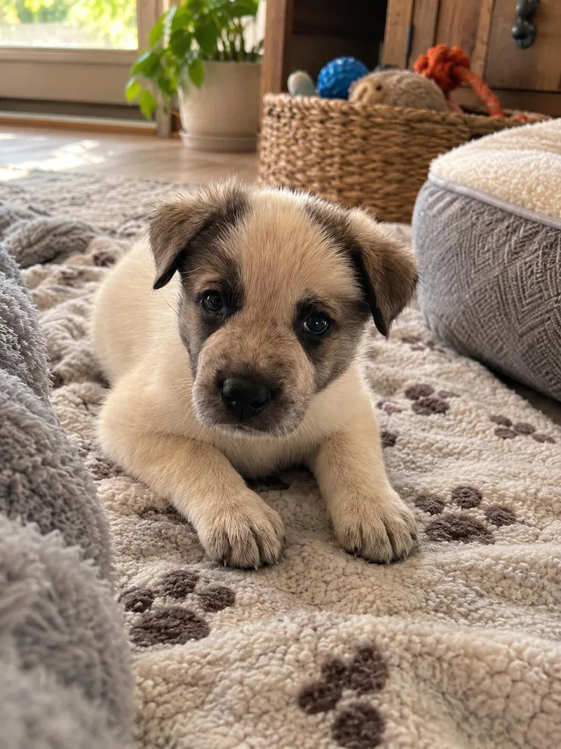 A baby medium-sized female Cattle Dog dog named Dreamy for adoption in Orange, CA