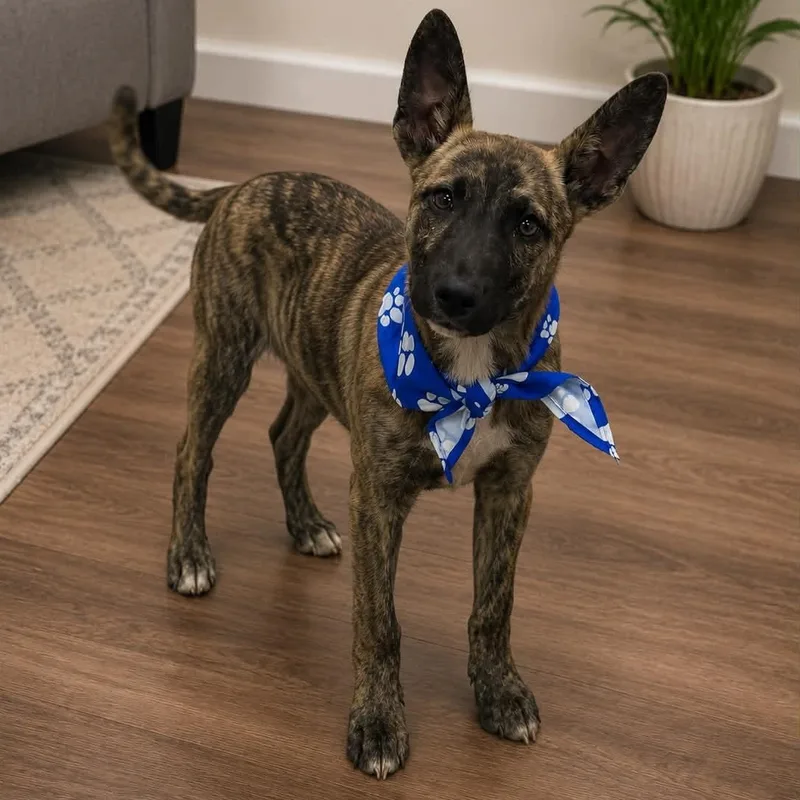 A baby medium-sized male German Shepherd Dog dog named Noah Gs for adoption in Allen, TX