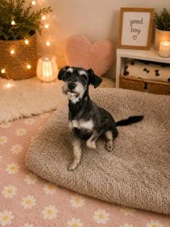 A young small-sized male Schnauzer dog named Chupo for adoption in San Diego, CA