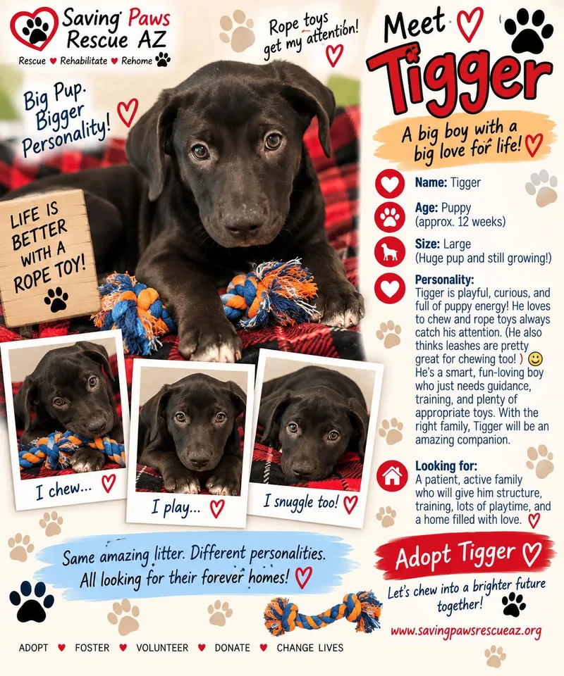 Tori puppy  Tigger thumbnail 4