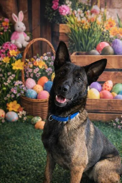 An adult large-sized male Belgian Shepherd / Malinois dog named Bear for adoption in Bloomsburg, PA