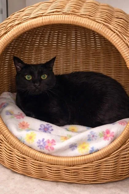 A senior large-sized male Domestic Short Hair cat named Blynken for adoption in North Richland Hills, TX