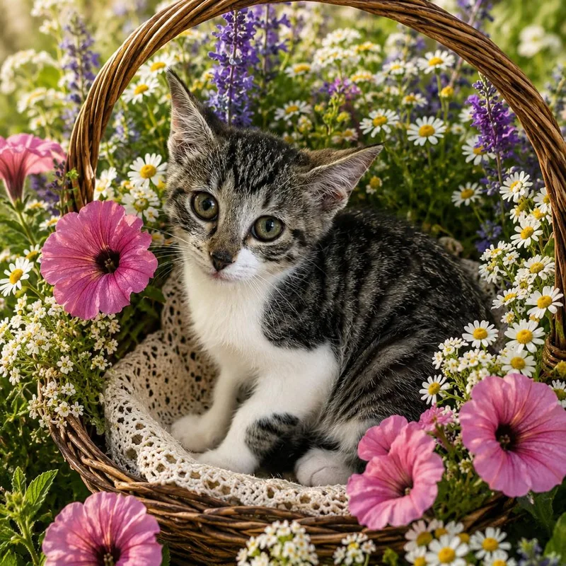 A baby small-sized female Brown / Chocolate Domestic Short Hair cat named Serano for adoption in Tanner, AL